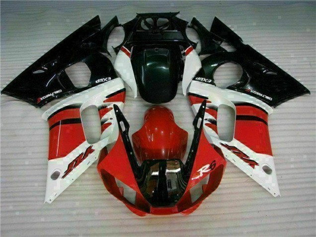 Vermelho Preto Abs Kit Carenagem & Plásticos Moto Yamaha R6 1998-2002 Vermelho Preto Abs Kit Carenagem & Plásticos Moto Yamaha R6 1998-2002