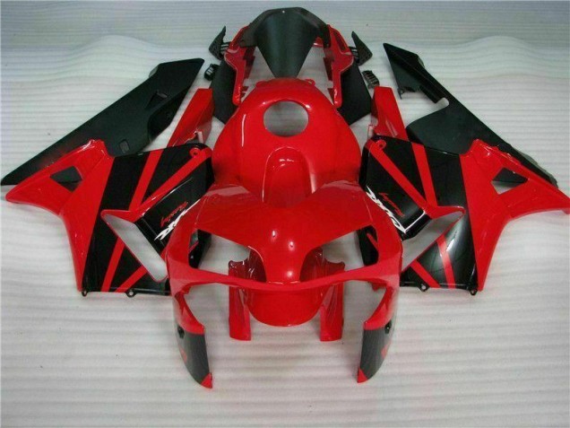Vermelho Preto Abs Kits Carenagem Moto Honda CBR 600RR 2003-2004 Vermelho Preto Abs Kits Carenagem Moto Honda CBR 600RR 2003-2004