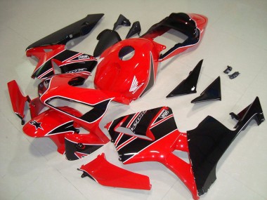 Vermelho Preto Abs Kits Completos Carenagem Moto Honda CBR 600RR 2003-2004