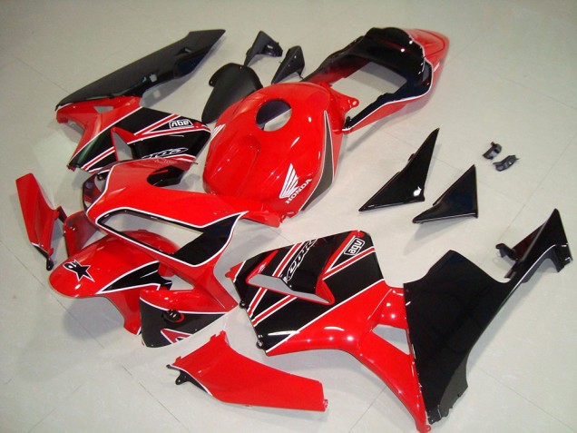 Vermelho Preto Abs Kits Completos Carenagem Moto Honda CBR 600RR 2003-2004 Vermelho Preto Abs Kits Completos Carenagem Moto Honda CBR 600RR 2003-2004