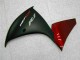 Vermelho Preto Abs Moto Plásticos Yamaha R1 2009-2011 Vermelho Preto Abs Moto Plásticos Yamaha R1 2009-2011