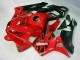 Vermelho Preto Abs Motocicleta Plástico Honda CBR 600RR 2003-2004 Vermelho Preto Abs Motocicleta Plástico Honda CBR 600RR 2003-2004