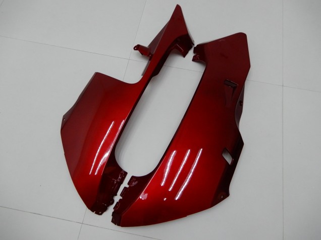 Vermelho Preto Abs Motocicleta Plásticos Honda CBR 600RR 2003-2004 Vermelho Preto Abs Motocicleta Plásticos Honda CBR 600RR 2003-2004