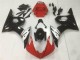 Vermelho Preto Branco Carenagem Moto Yamaha R6 2003-2005 Vermelho Preto Branco Carenagem Moto Yamaha R6 2003-2005