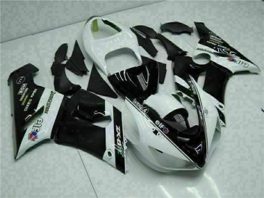 Vermelho Preto Carenagem Moto Kawasaki ZX6R 2005-2006