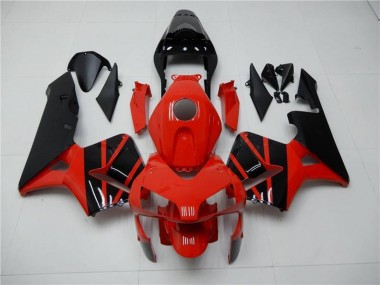 Vermelho Preto Carroçaria Moto Honda CBR 600RR 2003-2004