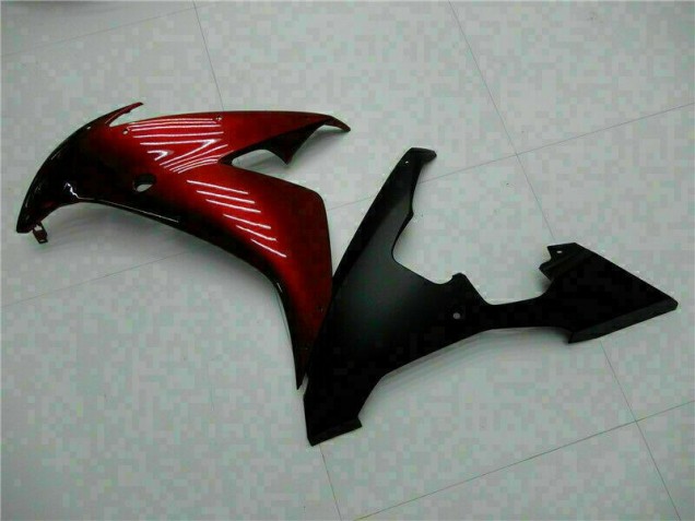 Vermelho Preto Carroçaria Moto Yamaha R1 2004-2006 Vermelho Preto Carroçaria Moto Yamaha R1 2004-2006