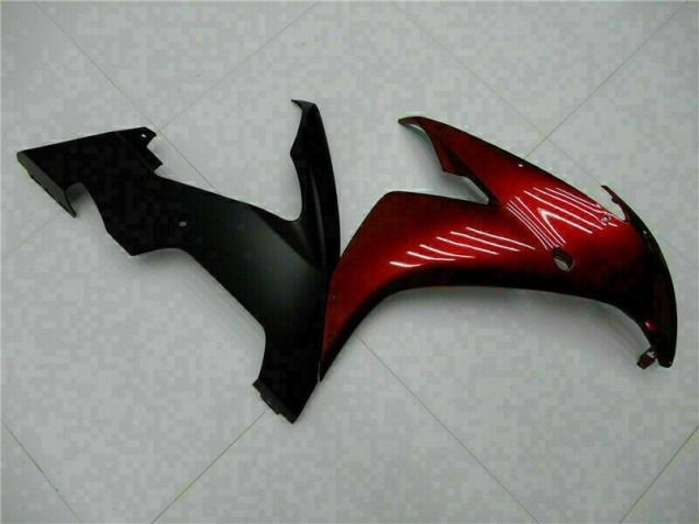 Vermelho Preto Carroçaria Moto Yamaha R1 2004-2006 Vermelho Preto Carroçaria Moto Yamaha R1 2004-2006